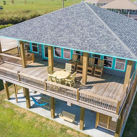 Stylish 4Br Crystal Beach Retreat Walk To Beach Bolivar Peninsula Dış mekan fotoğraf
