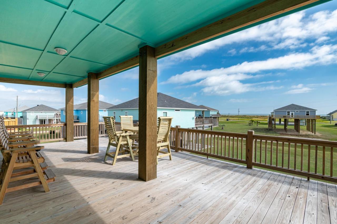 Stylish 4Br Crystal Beach Retreat Walk To Beach Bolivar Peninsula Dış mekan fotoğraf