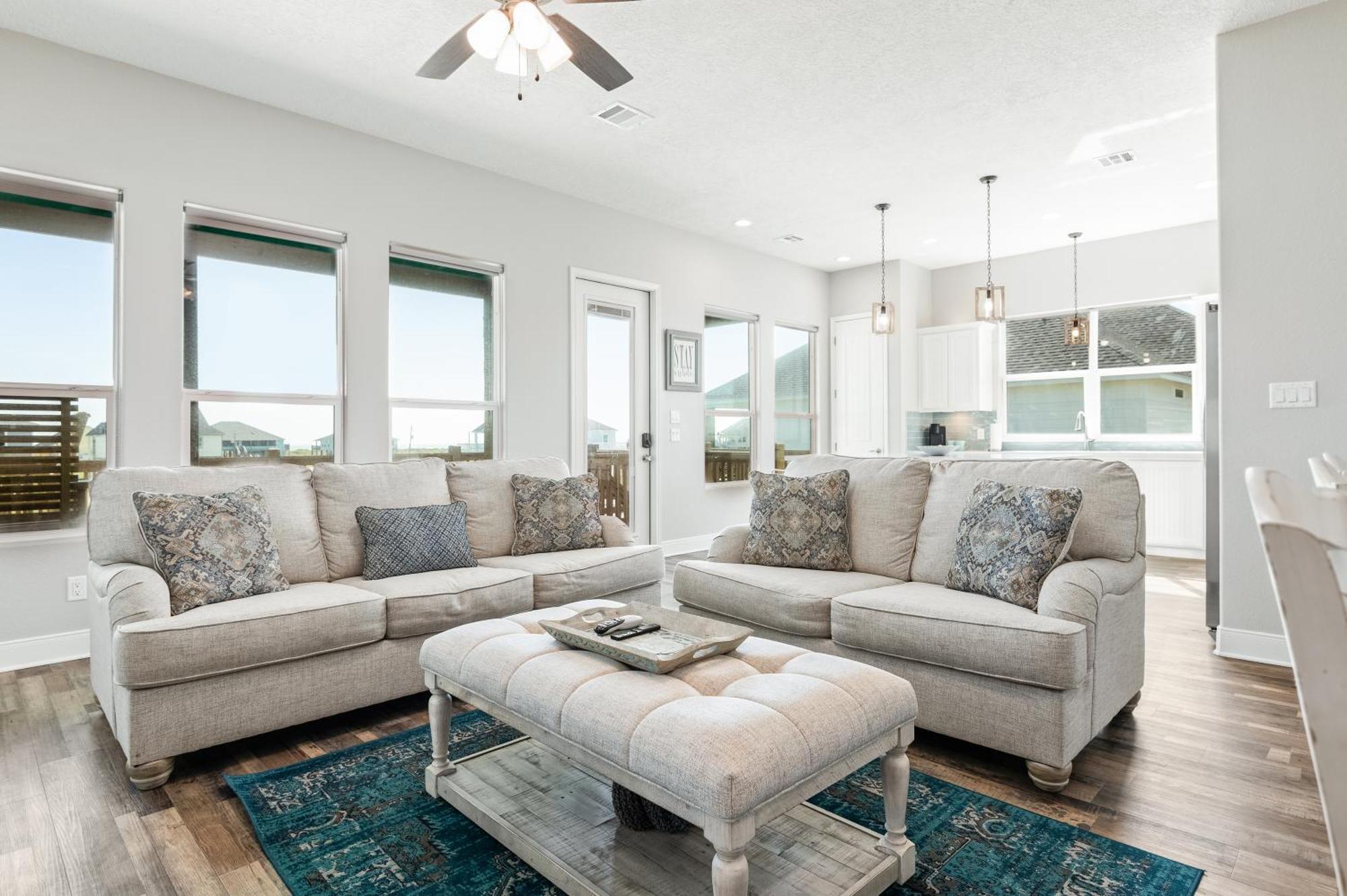 Stylish 4Br Crystal Beach Retreat Walk To Beach Bolivar Peninsula Dış mekan fotoğraf